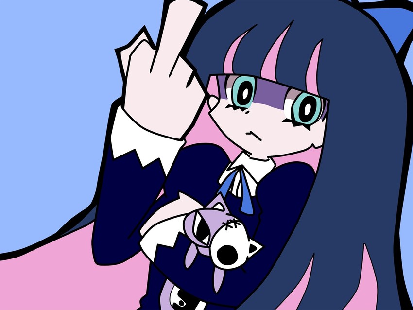 stocking and honekoneko (panty & stocking with garterbelt)
