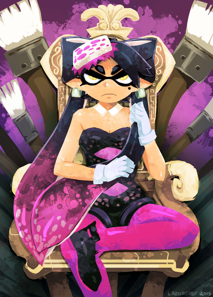 callie (splatoon and 2 more) drawn by lazorchef