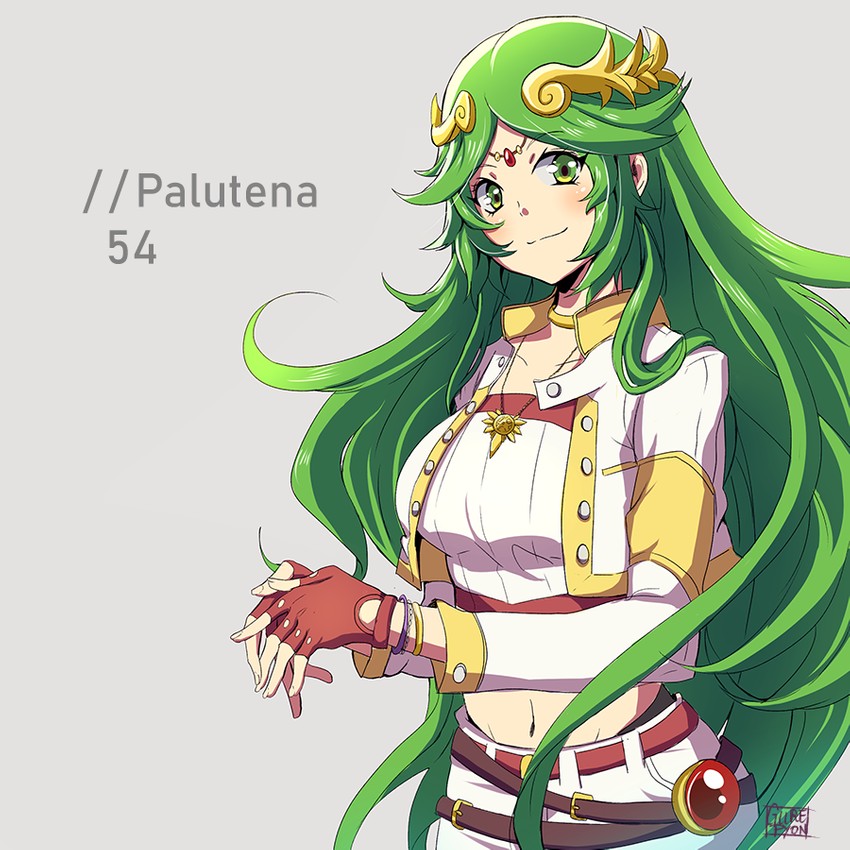 palutena (super smash bros. and 1 more) drawn by gurepyon