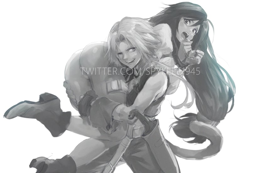 zidane tribal and garnet til alexandros xvii (final fantasy and 1 more) drawn by spykeee