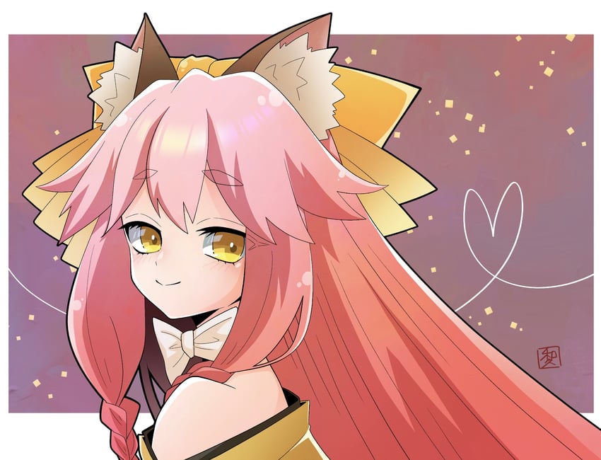 tamamo and tamamo aria (fate and 1 more) drawn by wagu_neru