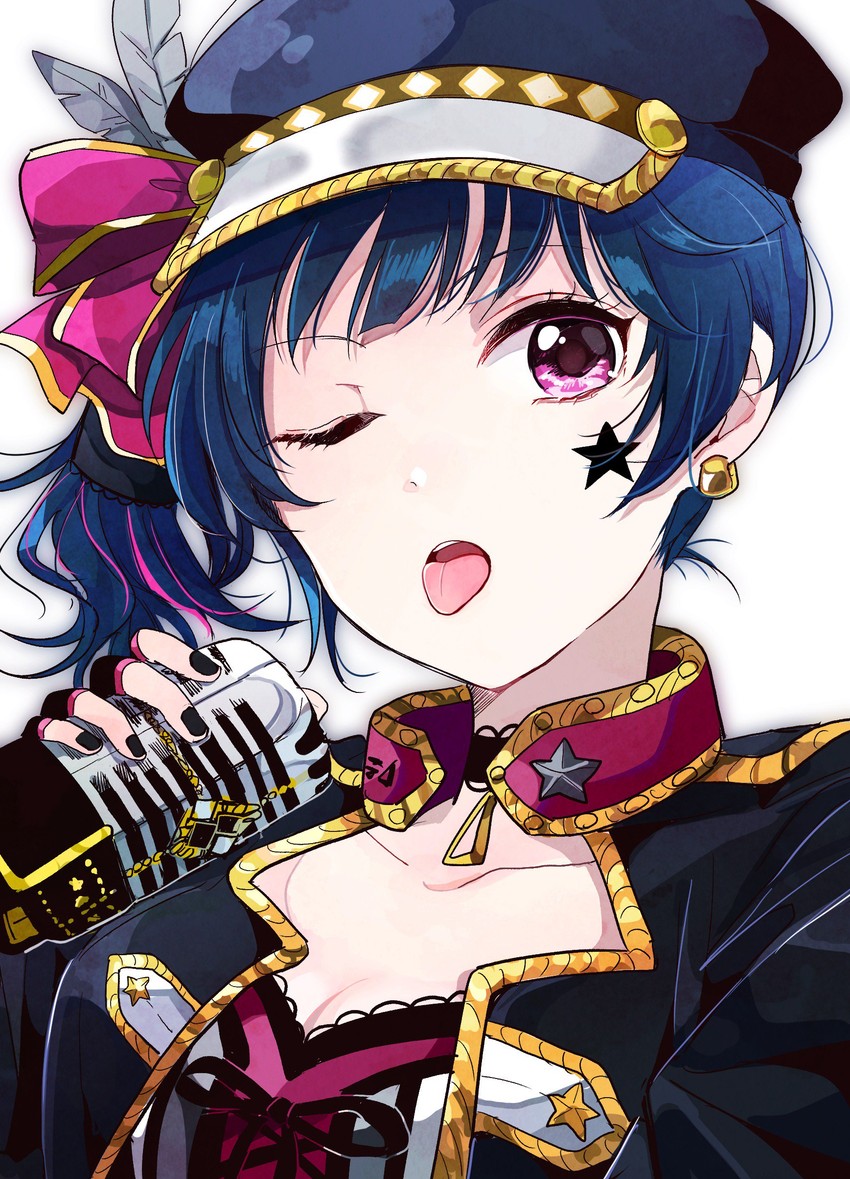 tsushima yoshiko (love live! and 2 more) drawn by mugi_(8ig6)
