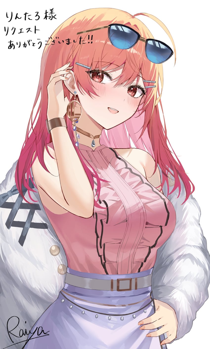 ichijou ririka (hololive and 1 more) drawn by raiya_atelier