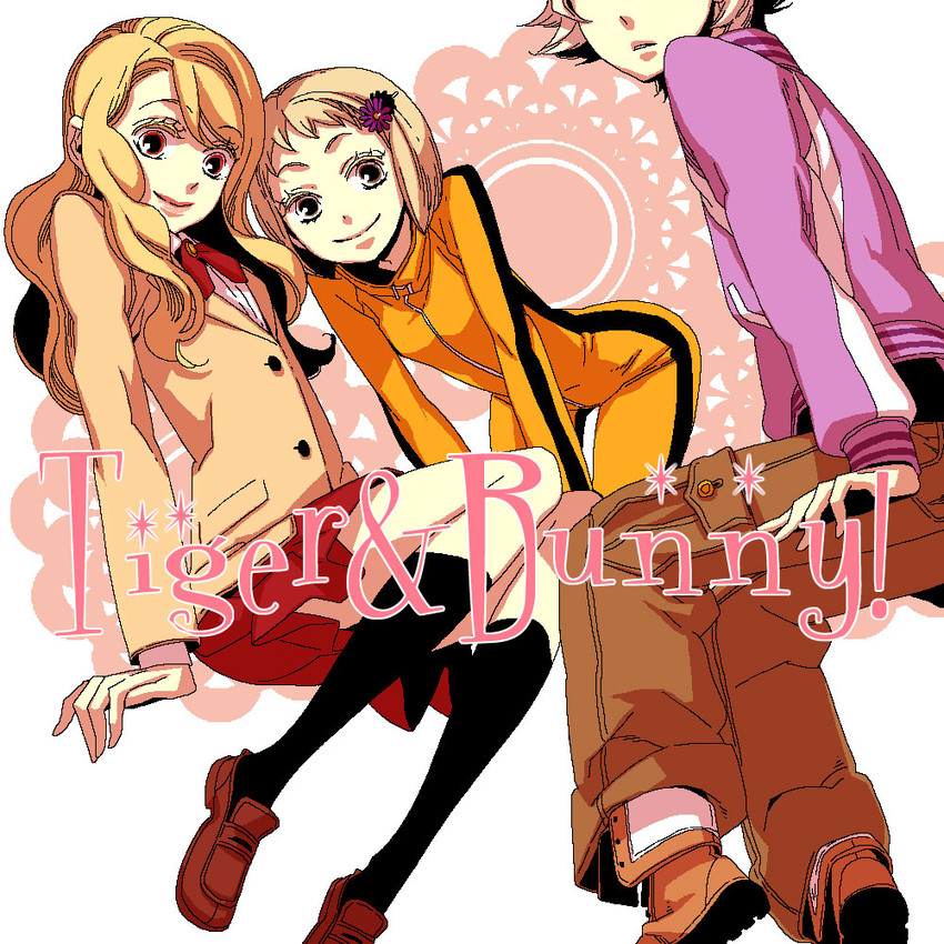 ivan karelin, huang pao-lin, and karina lyle (tiger & bunny) drawn by hoshino_lily