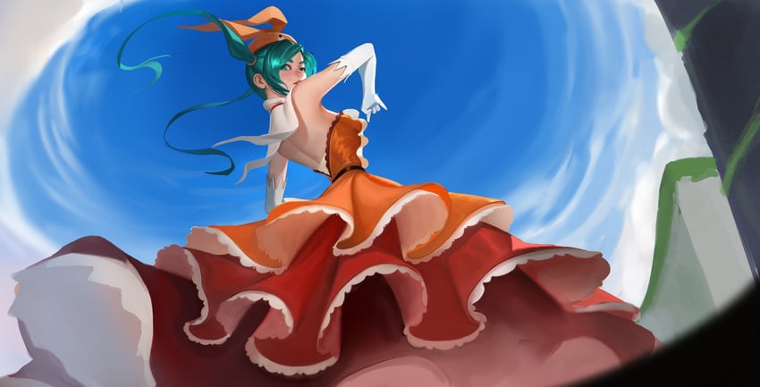 ononoki yotsugi (monogatari and 1 more) drawn by dio20160816