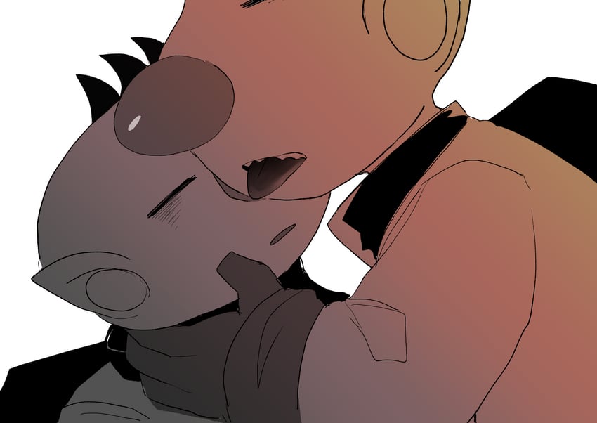 olimar and louie (pikmin) drawn by iat-418