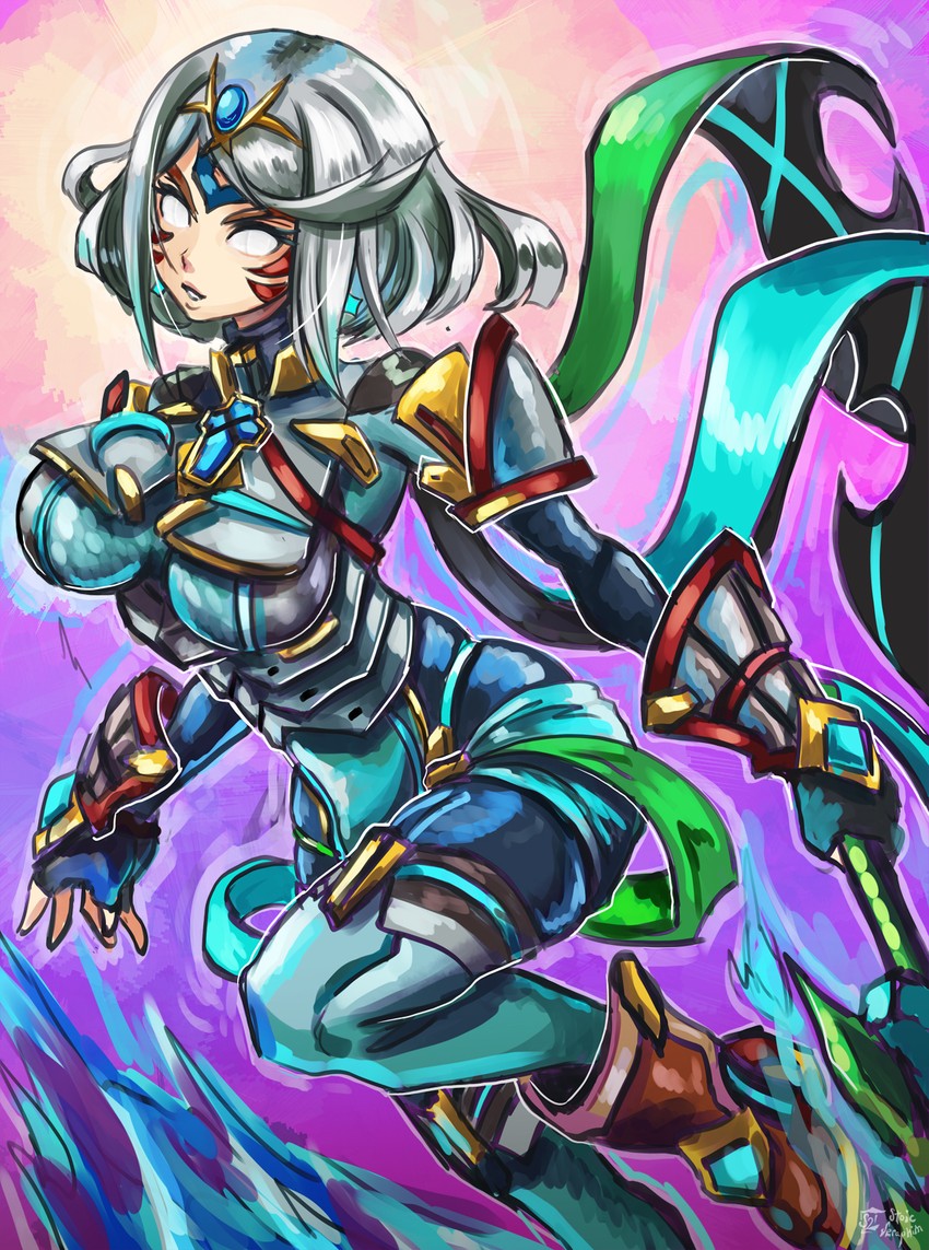 pyra and fierce deity (the legend of zelda and 4 more) drawn by stoic_seraphim