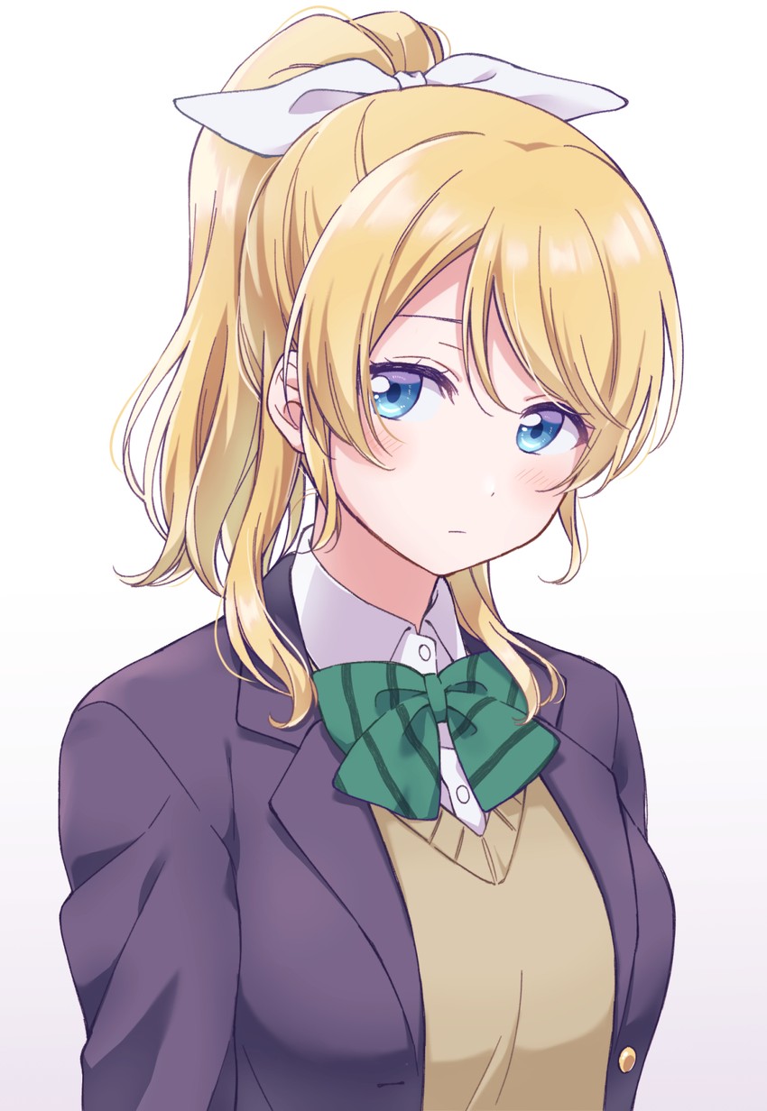 ayase eli (love live! and 1 more) drawn by surufuji
