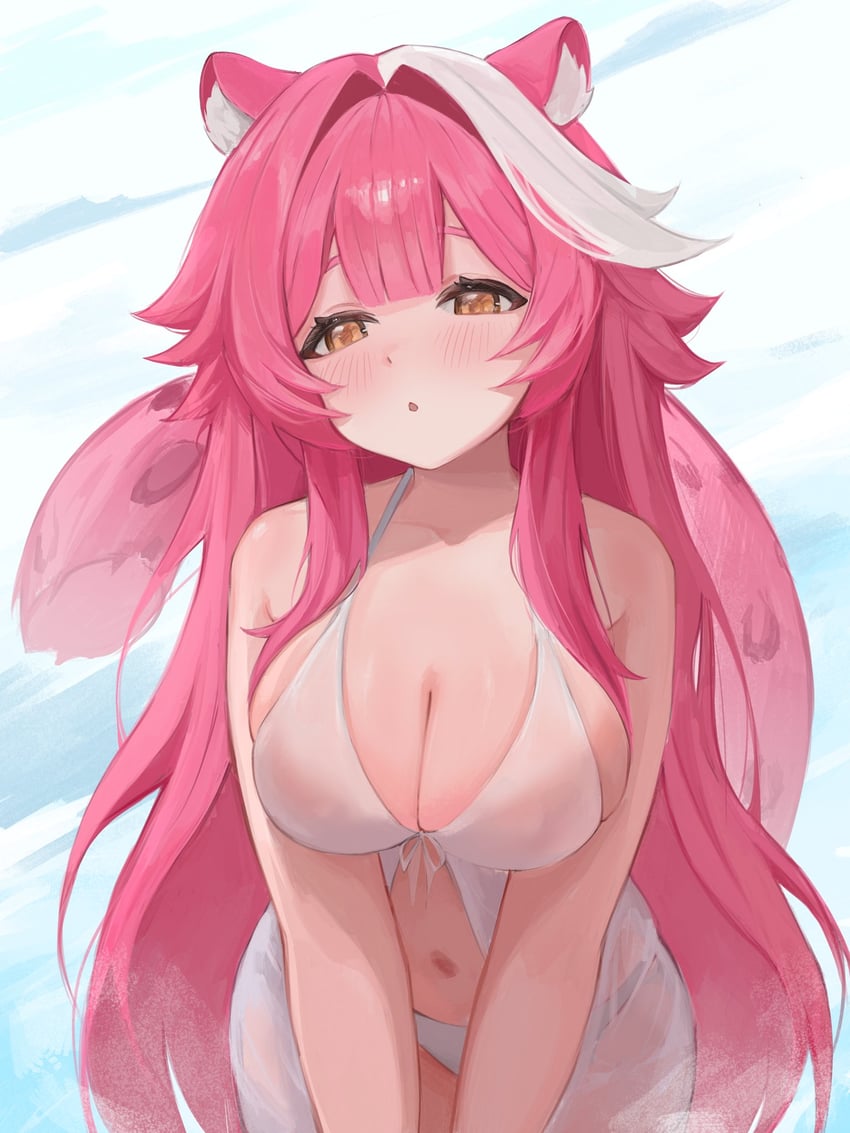 raora panthera (hololive and 1 more) drawn by kiiume0