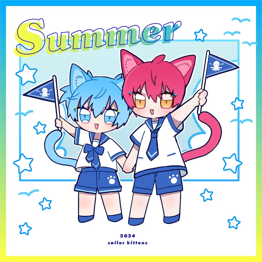 shiota nagisa and akabane karma (ansatsu kyoushitsu) drawn by yokunetena