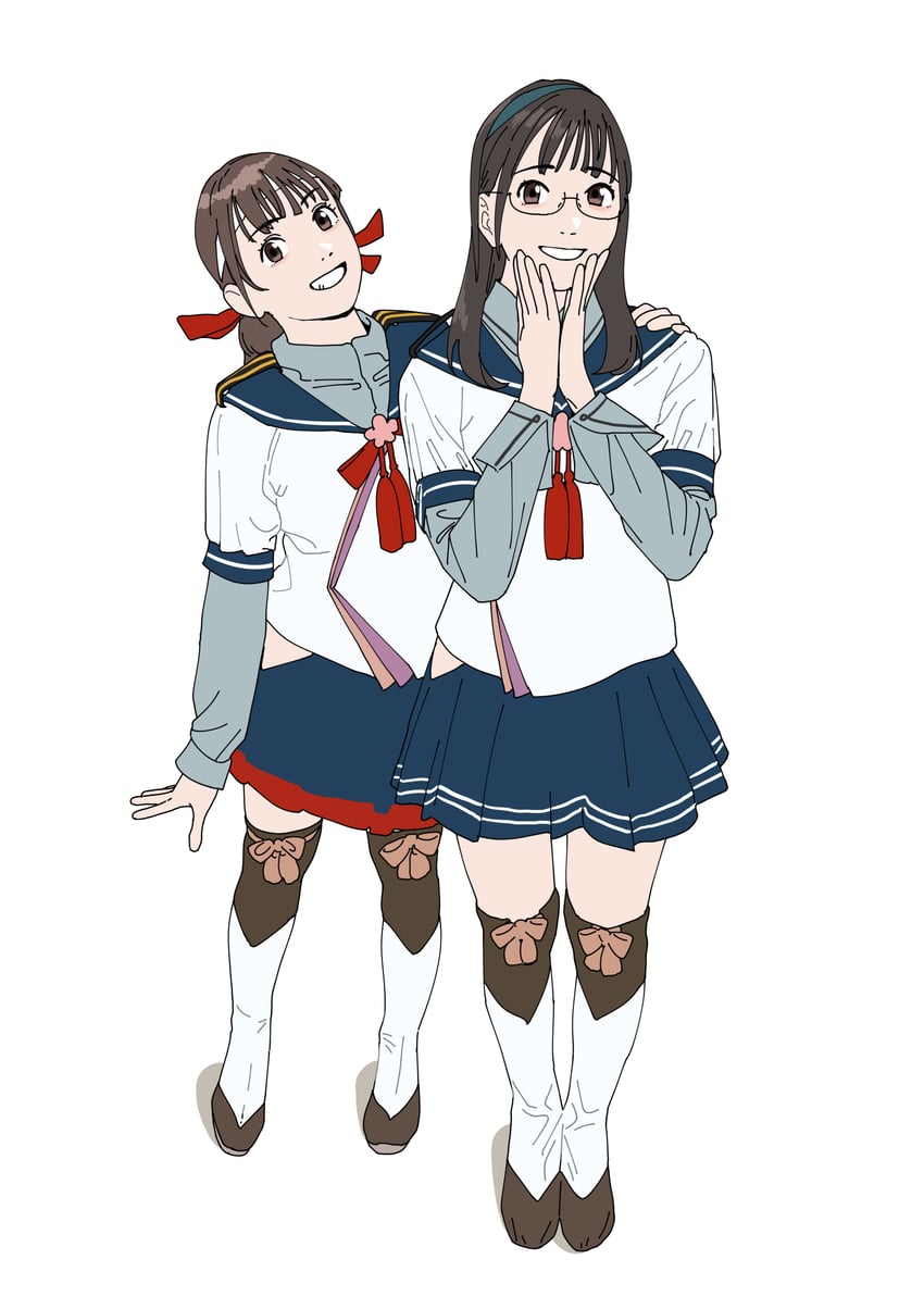 ooyodo and akashi (original and 1 more) drawn by ojipon