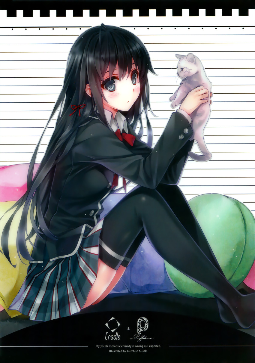 yukinoshita yukino (yahari ore no seishun lovecome wa machigatteiru.) drawn by misaki_kurehito