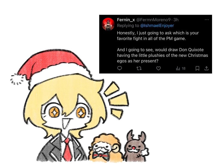 ishmael, don quixote, and gregor (project moon and 1 more) drawn by yongsa_(ishmaelenjoyer)