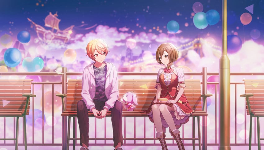 meiko, tenma tsukasa, and wonderlands x showtime meiko (vocaloid and 1 more) drawn by colorful_palette