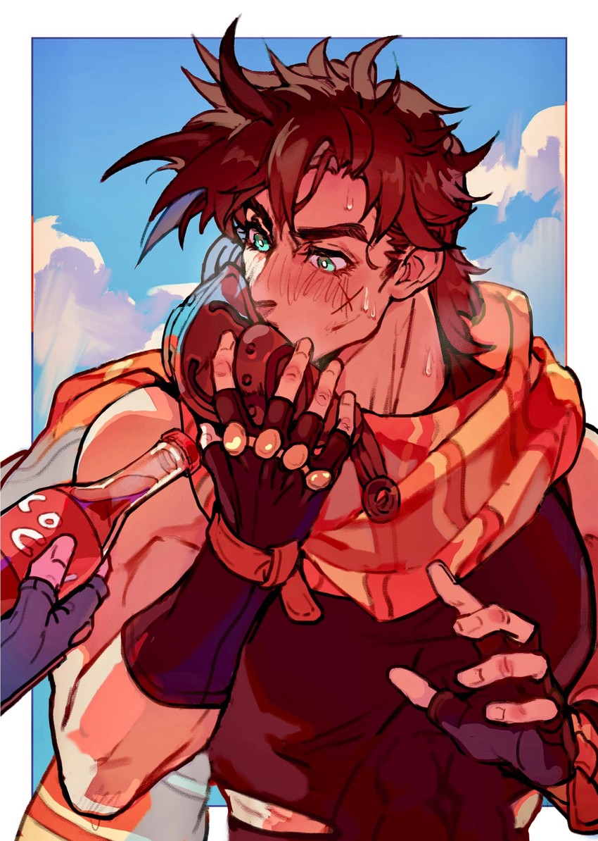 joseph joestar (jojo no kimyou na bouken and 2 more) drawn by xianlan