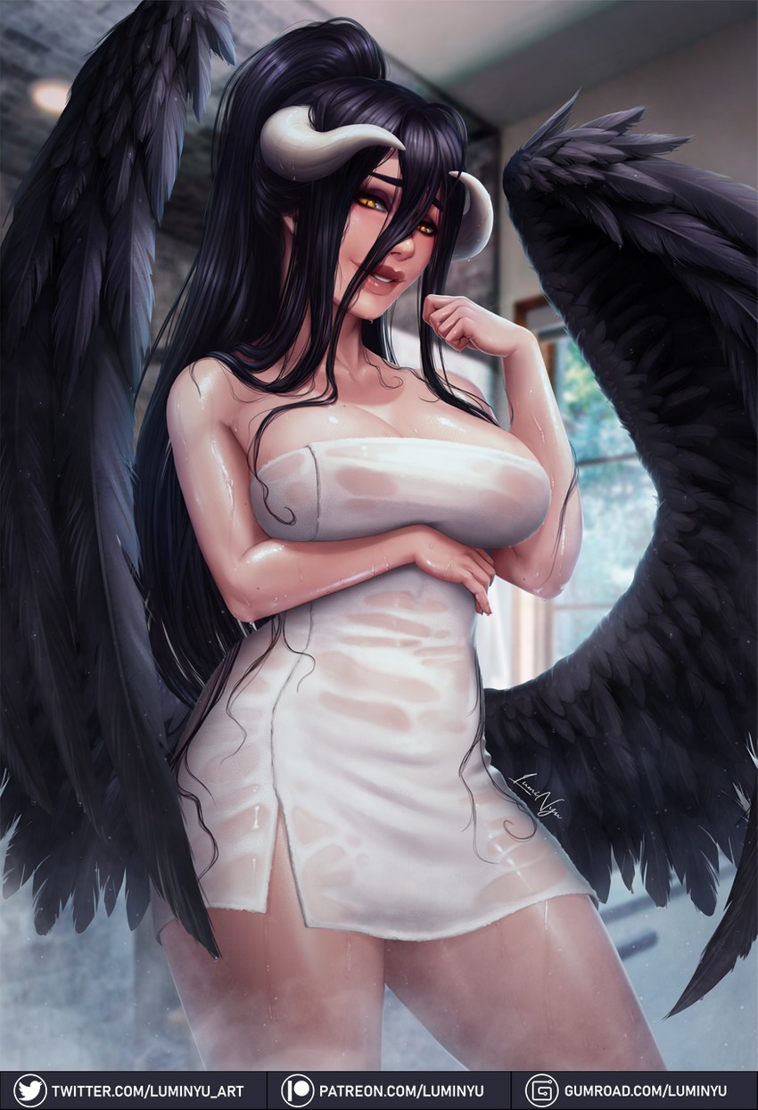 albedo (overlord) drawn by luminyu