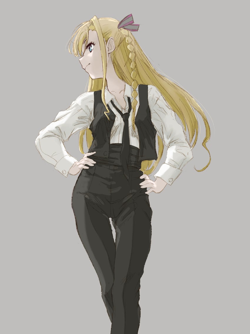 wilhelmina braunschweig ingenohl friedeburg (high school fleet) drawn by marutaya