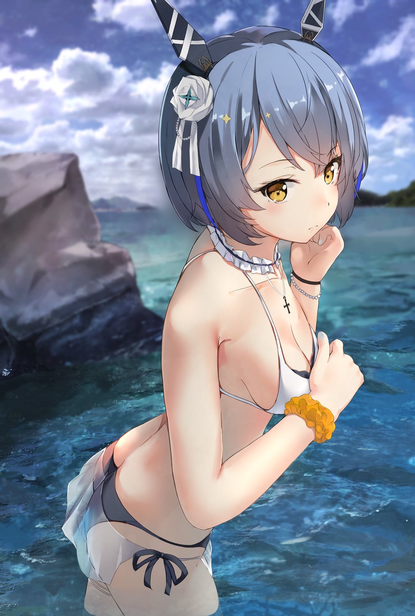 gascogne (azur lane) drawn by ponyaru