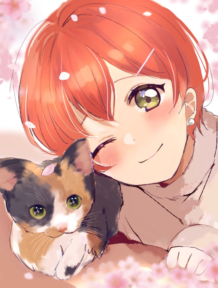 hoshizora rin (love live! and 1 more) drawn by tukiwa_poyo