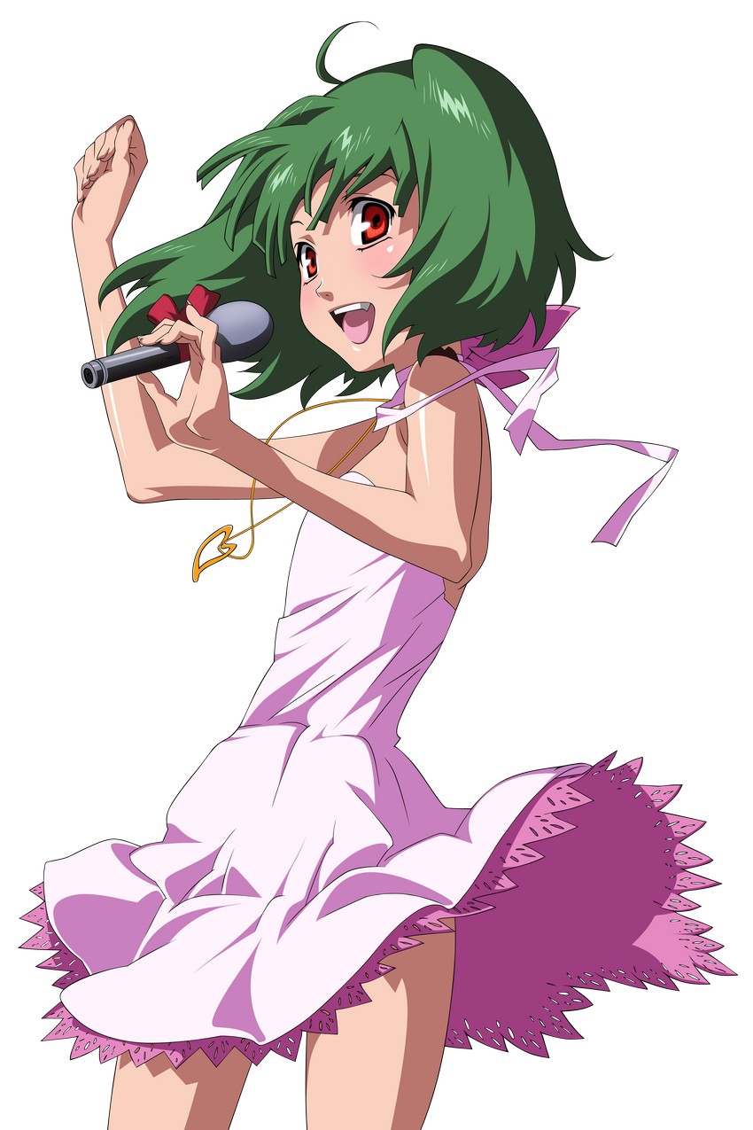 ranka lee (macross and 1 more) drawn by gotou_keiji