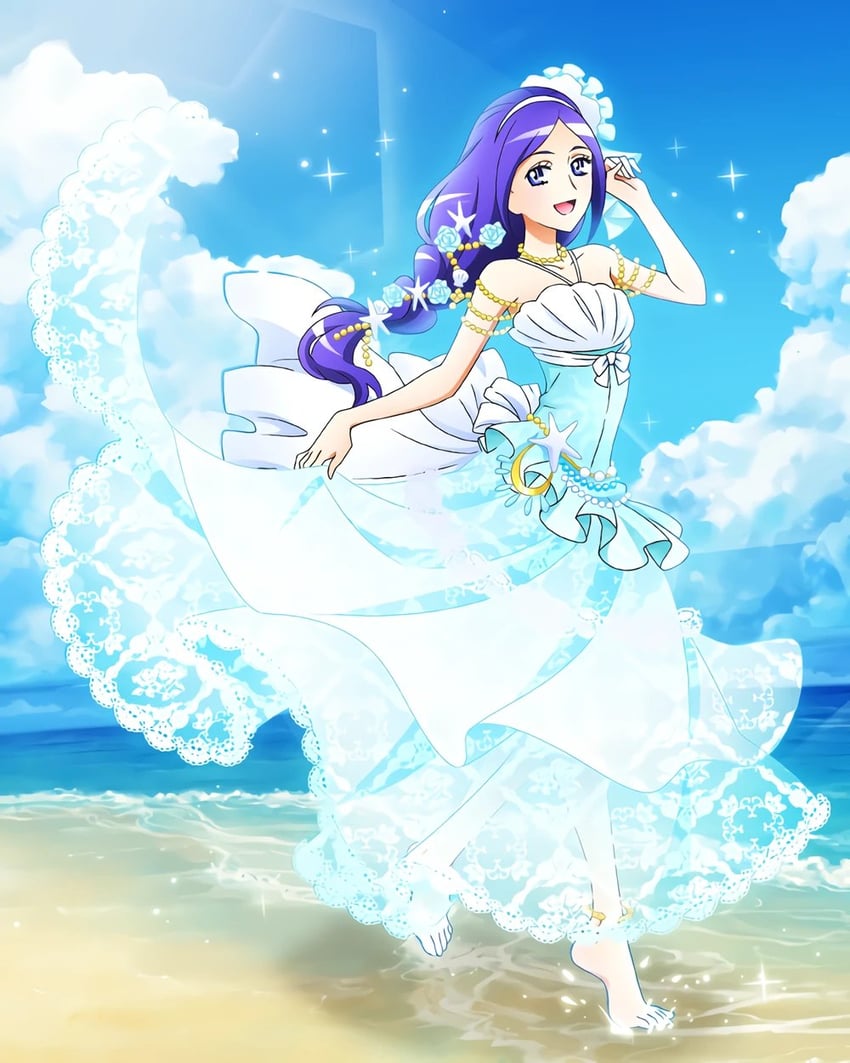 aono miki (precure and 2 more) drawn by kagawa_hisashi