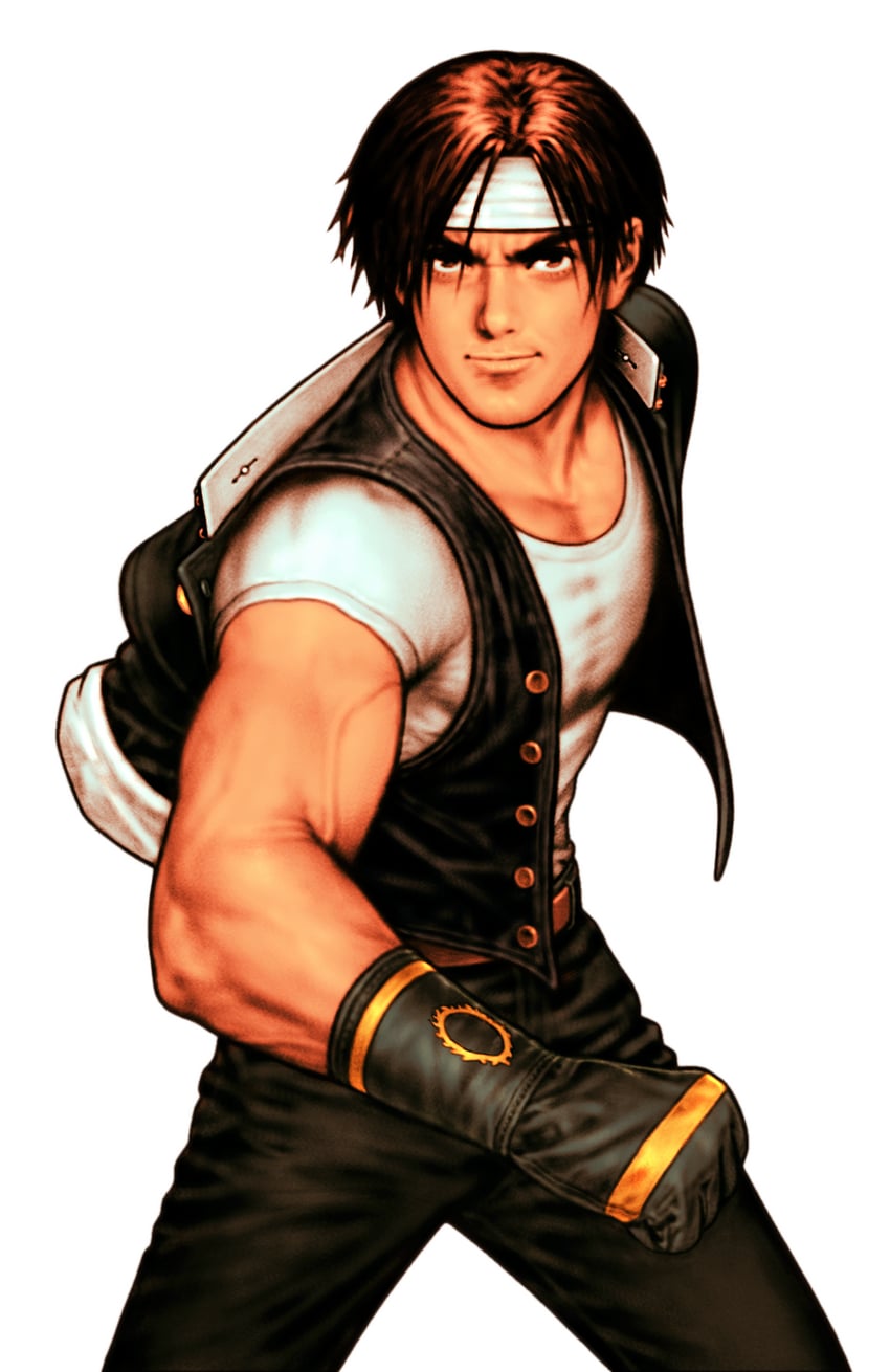 kusanagi kyou (the king of fighters and 1 more) drawn by mori_toshiaki