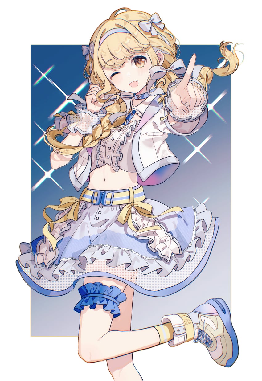 fujita kotone (idolmaster and 1 more) drawn by migolu