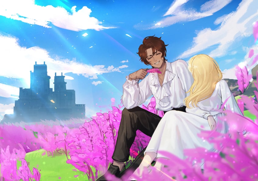 heathcliff and catherine earnshaw (project moon and 2 more) drawn by chyeo_(chear_57)