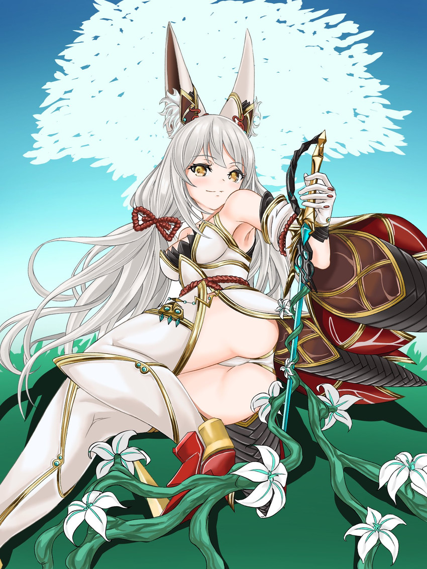 nia (xenoblade chronicles and 1 more) drawn by white-paka