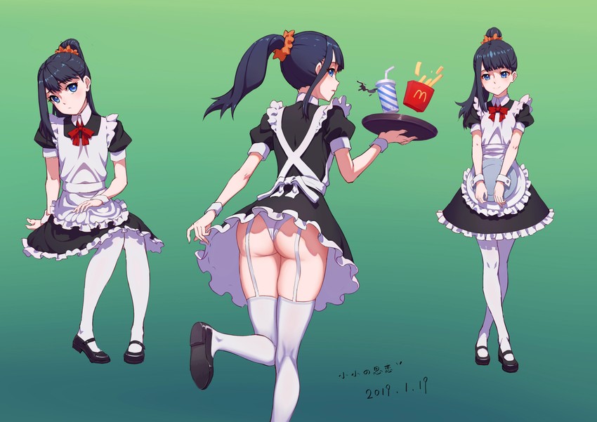 takarada rikka (gridman universe and 2 more) drawn by xiaoxiao_de_silian