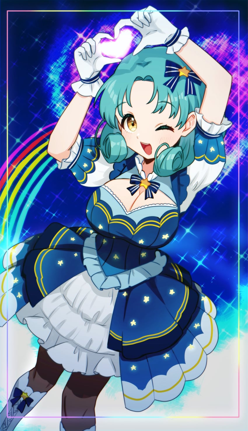 tokugawa matsuri (idolmaster and 1 more) drawn by sukoyaka_(100hituzi)