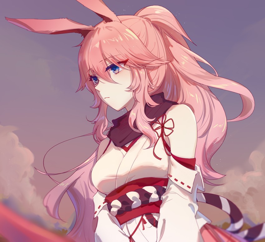 yae sakura (honkai and 1 more) drawn by silence_(pixiv18541142)