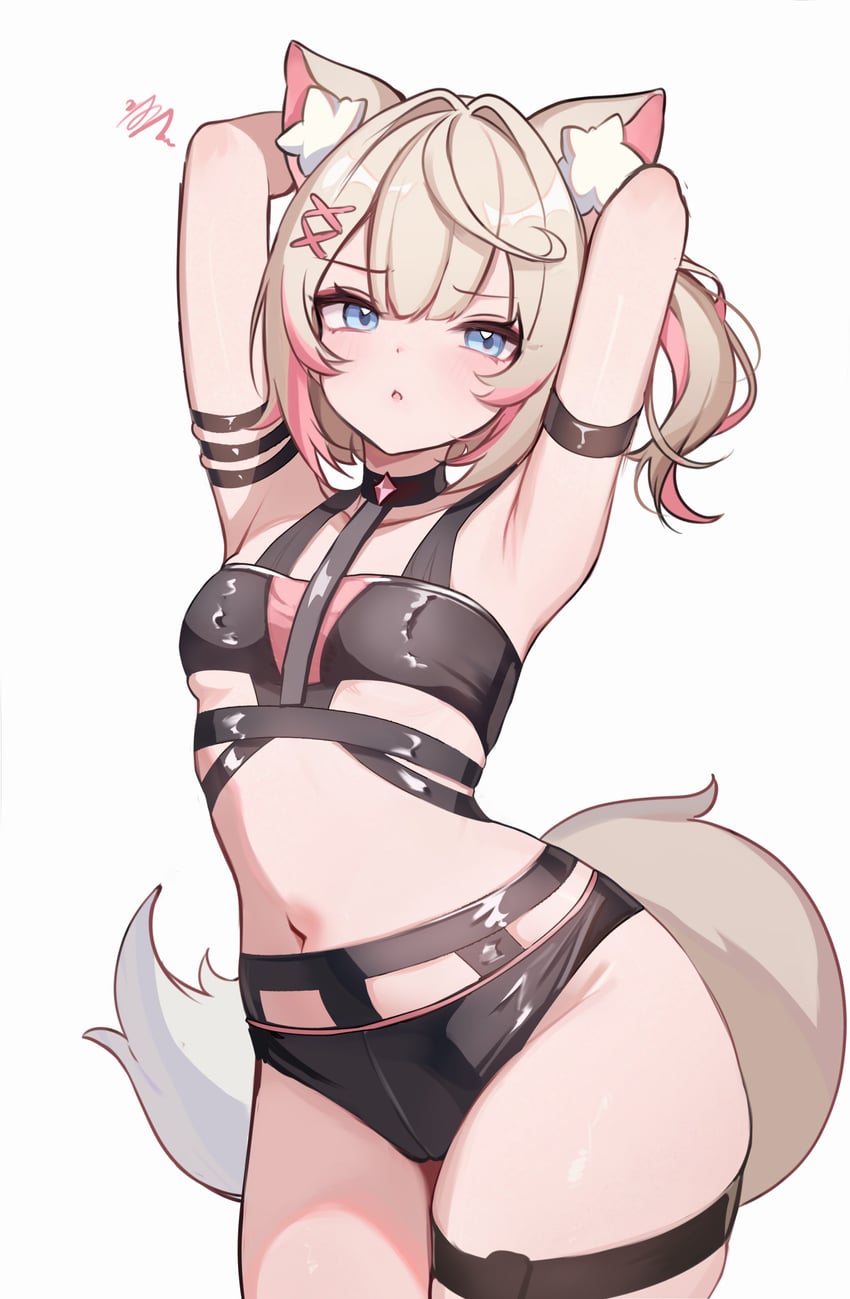 mococo abyssgard (hololive and 1 more) drawn by koahri