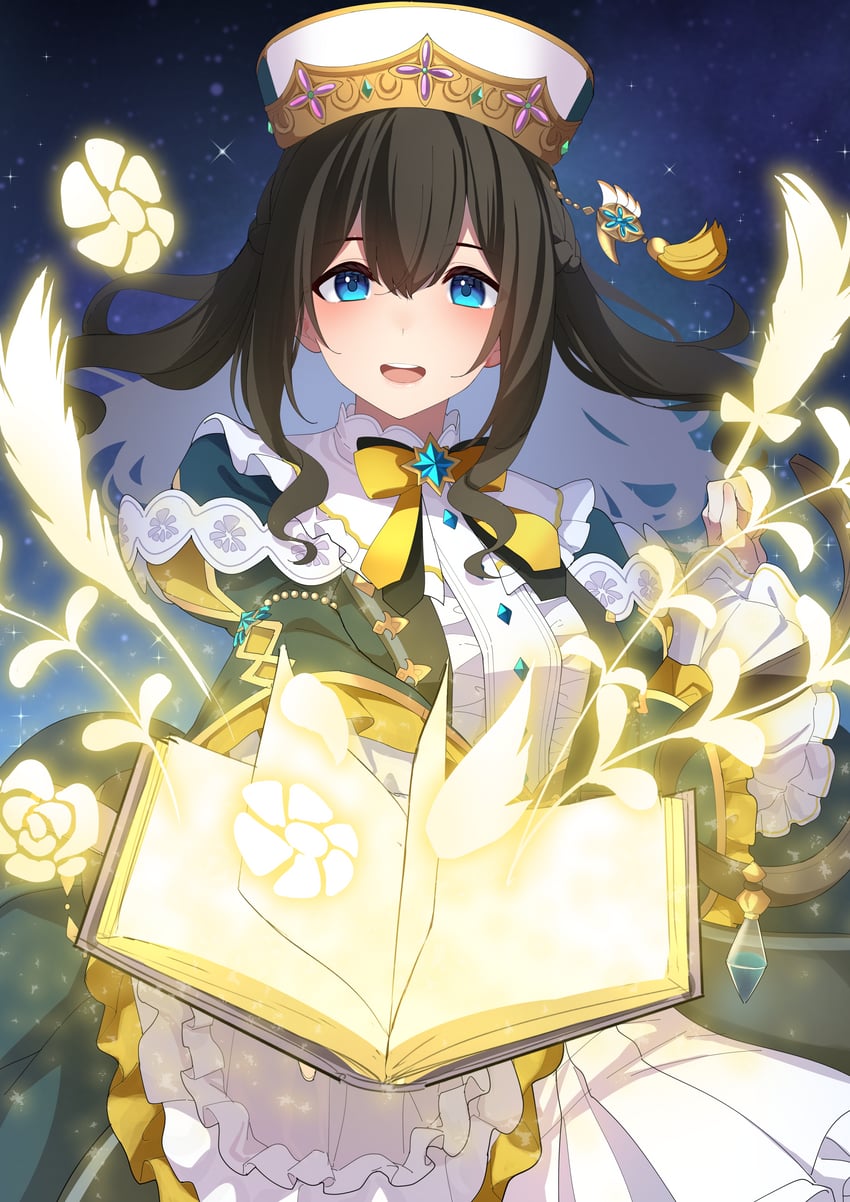 sagisawa fumika (idolmaster and 1 more) drawn by go-1