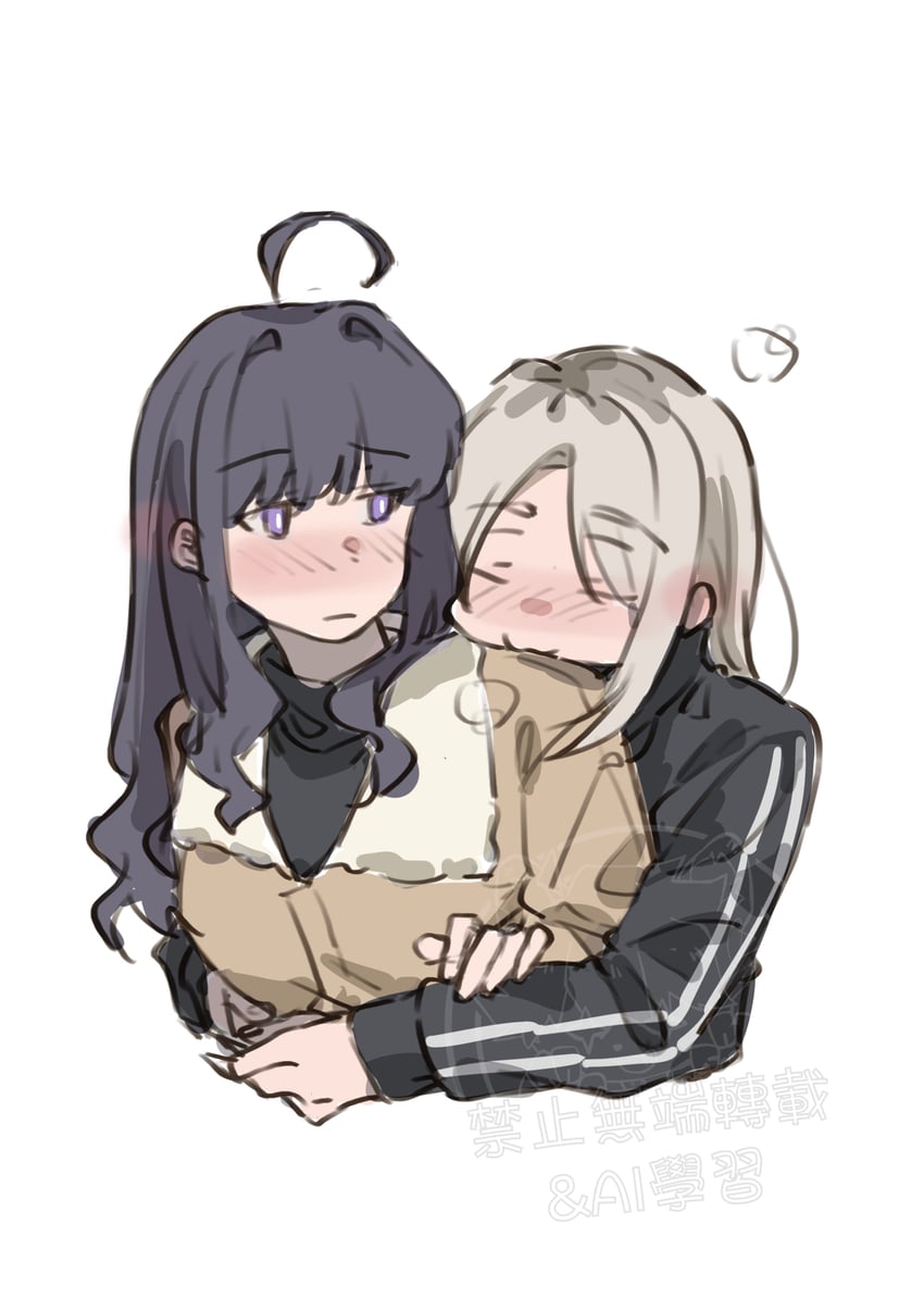 kawaragi momoka and awa subaru (girls band cry) drawn by tan_dand