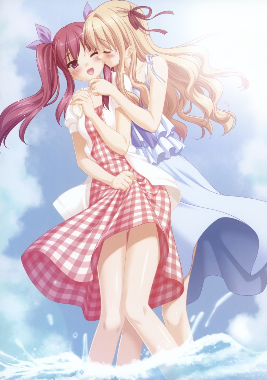 oda nanami and matsubara yuuna (sono hanabira ni kuchizuke wo) drawn by kani_biimu