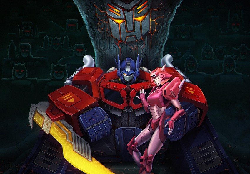optimus prime, bumblebee, cliffjumper, ratchet, jazz, and 8 more (transformers) drawn by zhuyukun