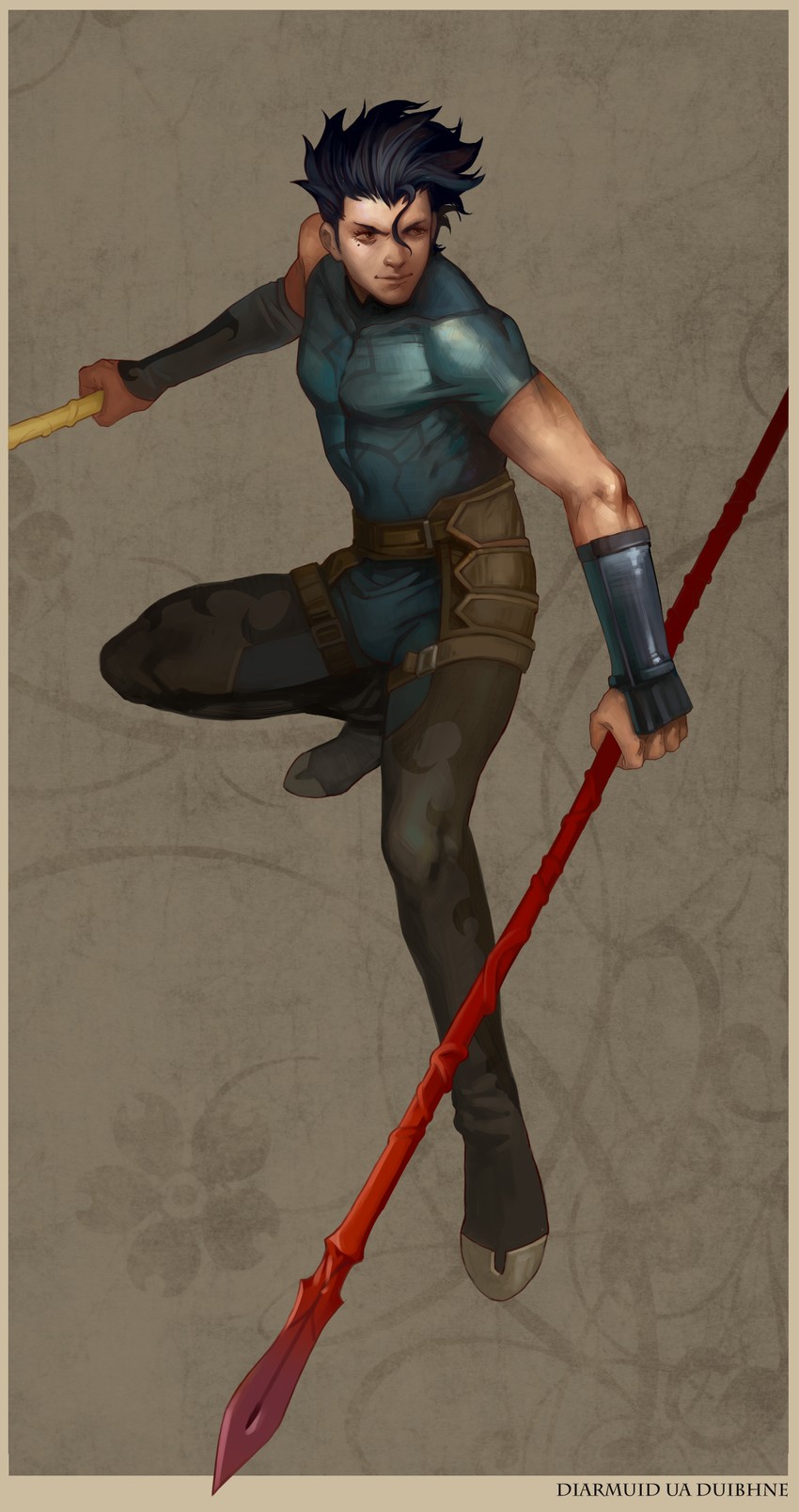 diarmuid ua duibhne (fate and 1 more) drawn by shroedinger