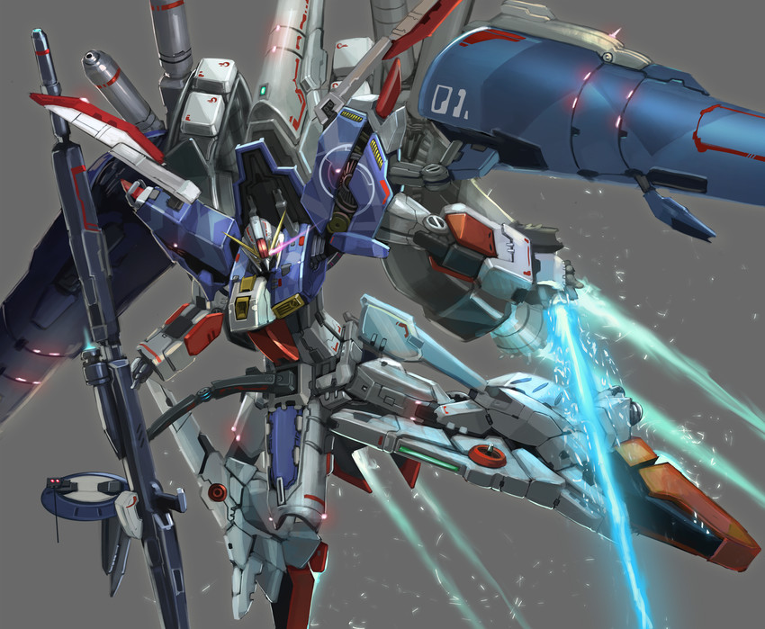 ex-s gundam (gundam and 1 more) drawn by kenko_(a143016)