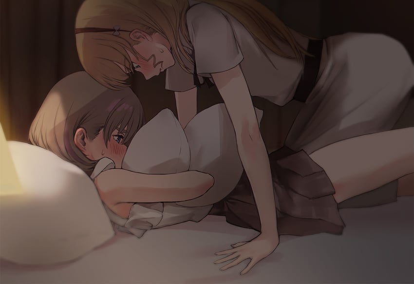 heanna sumire and tang keke (love live! and 1 more) drawn by kisetsu