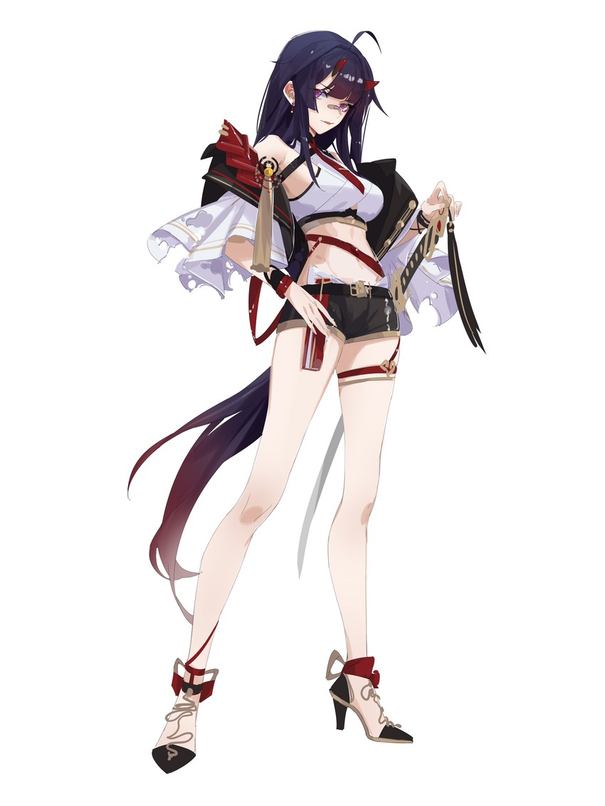 raiden mei (honkai and 1 more) drawn by xianyu_liang