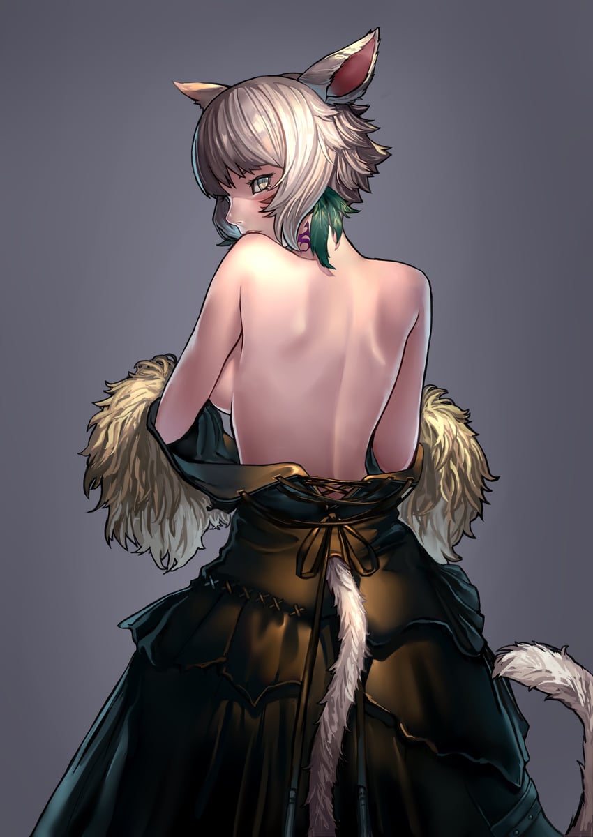 y'shtola rhul (final fantasy and 1 more) drawn by hyuu_(sing-dog)