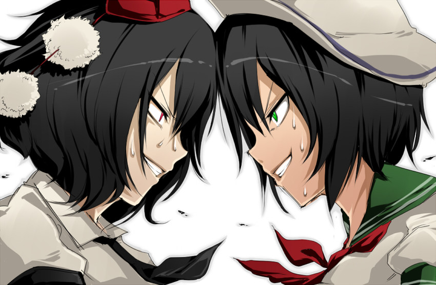 shameimaru aya and murasa minamitsu (touhou) drawn by harusame_(unmei_no_ikasumi)