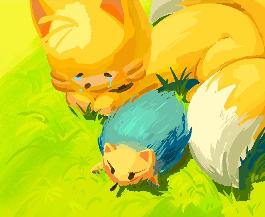 sonic the hedgehog and tails (sonic) drawn by yangfaa_sonic