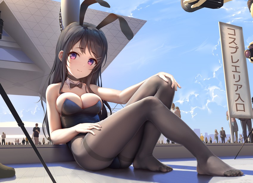 sakurajima mai (seishun buta yarou) drawn by himitsu_(hi_mi_tsu_2)