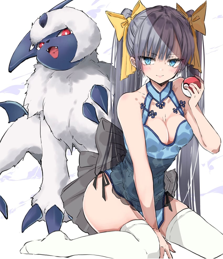 absol (original and 1 more) drawn by chigasaki_yukari