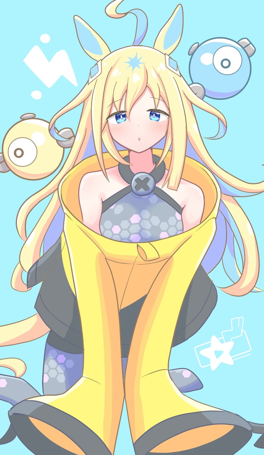 iono and neo universe (pokemon and 2 more) drawn by 2nisikoyn