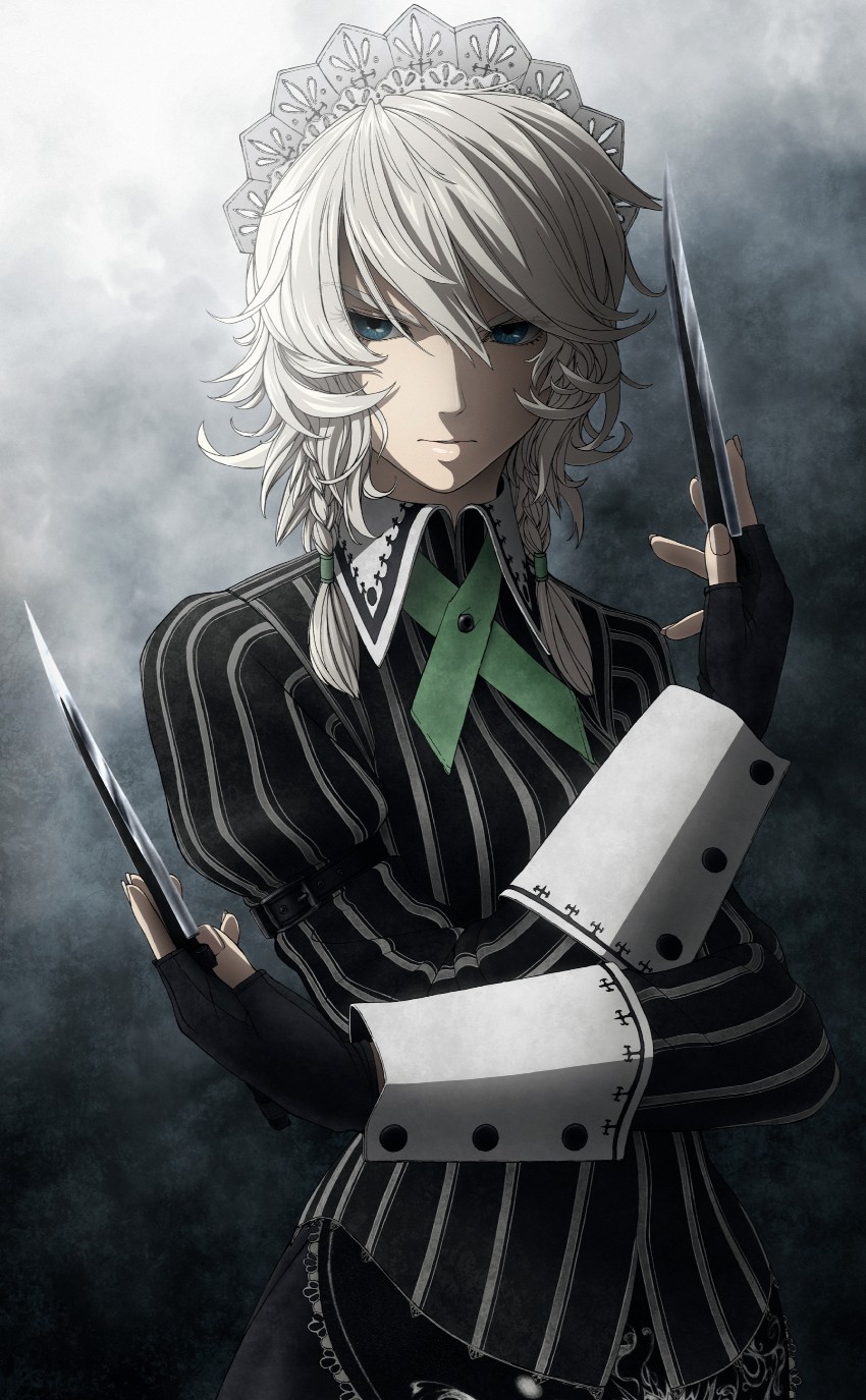 izayoi sakuya (touhou and 1 more) drawn by imizu_(nitro_unknown)