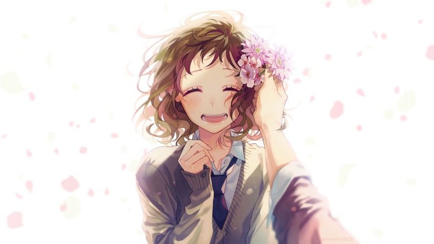 aida miou and serizawa haruki (kokuhaku jikkou iinkai and 1 more) drawn by yamako_(state_of_children)