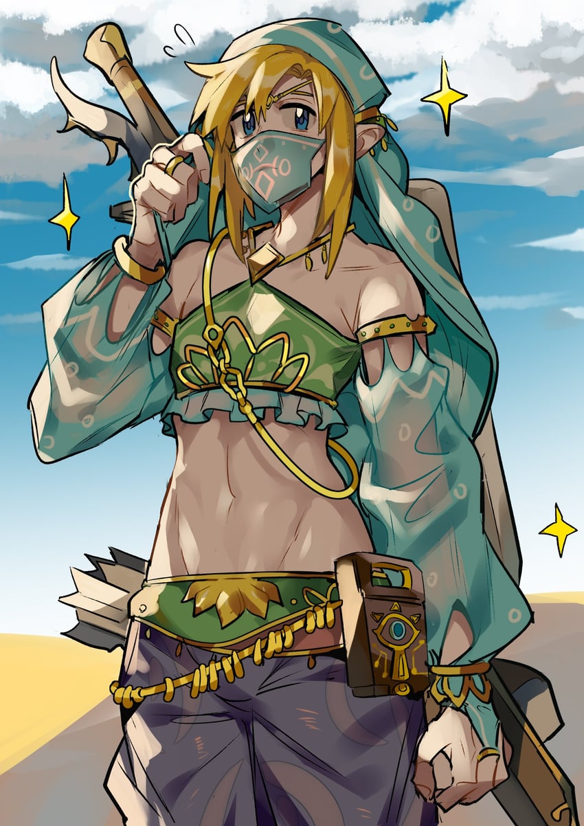 link (the legend of zelda and 1 more) drawn by xi_luo_an_ya